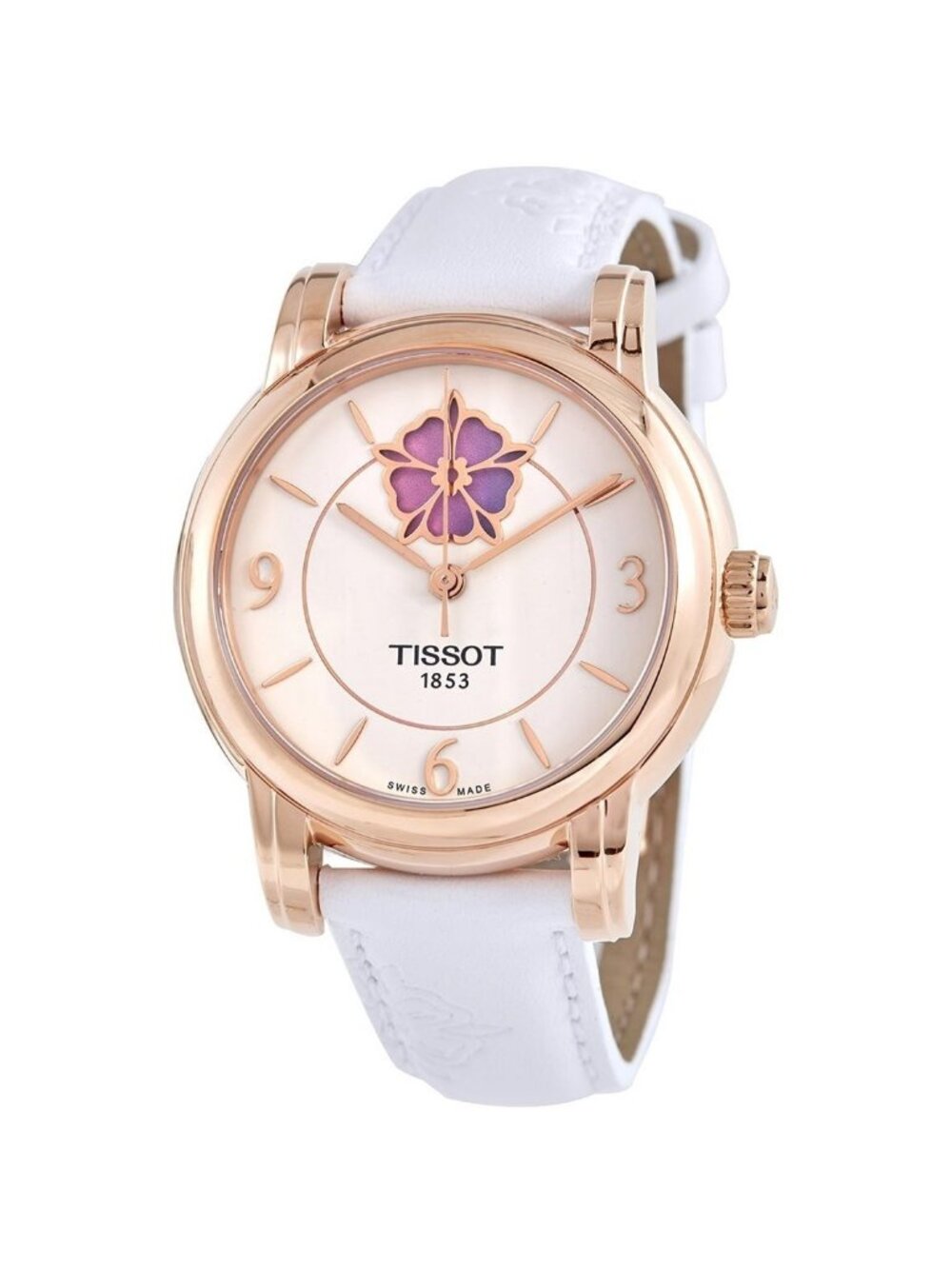 NWT Tissot Lady Heart Automatic White Dial Ladies Watch